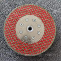 Electroplated triangle saw blade